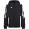 Kurtka dla dzieci adidas Tiro 24 czarna IM8798