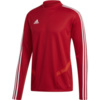 Bluza męska adidas Tiro 19 Training Top czerwona D95920