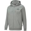 Bluza męska Puma ESS Small Logo FZ Hoodie FL szary 586702 03