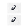 Frotka na rękę Asics Wrist Band 2 szt. biała 3043A143 100