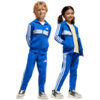 Dres dla dzieci adidas Seasonal Essentials Tiberio 3-Stripes Fleece niebieski JC7488