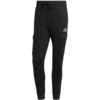 Spodnie męskie adidas Essentials Fleece Regular Tapered Cargo czarne HL2226