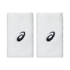 Frotka na rękę Asics Wrist Band  Long 2 szt. biała 3043A142 100
