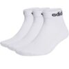 Skarpety adidas Linear Ankle Socks Cushioned Socks 3p białe HT3457