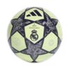 Piłka nożna adidas UCL Mini Real Madrid żółto-szaro-czarna JN7306