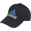 Czapka z daszkiem męska adidas Outlined Logo Baseball OSFM granatowa IL4896