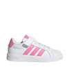 Buty dla dzieci adidas Grand Court 3.0 biało-różowe JP9371
