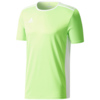 Koszulka męska adidas Entrada 18 Jersey limonkowa CE9758