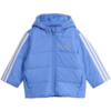 Kurtka dla dzieci adidas Essentials 3-Stripes niebieska JL7464