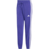 Spodnie damskie adidas Essentials 3-Stripes French Terry Cuffed fioletowe KF8340