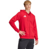 Bluza męska adidas Entrada 26 FZ Hoody czerwona KF5944
