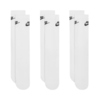 Skarpety Nike Everyday Elevated 3 pary białe IH8522 901
