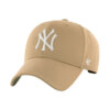 Czapka z daszkiem '47 New York Yankees Raised Basic ciemny beż B-RAC17CTP-KH