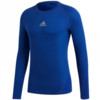 Koszulka dla dzieci adidas Alphaskin Sport LS Tee JUNIOR niebieska CW7323