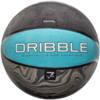 Piłka koszykowa Meteor Dribble szaro-niebieska 07091