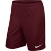 Spodenki męskie Nike Park II Knit Short NB bordowe 725887 677