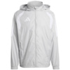 Kurtka dla dzieci adidas Tiro 26 League Windbreaker szara KT2426