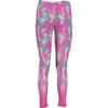 Legginsy damskie Joma Long Tight Grafity różowe 900342.500