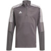 Bluza dla dzieci adidas Tiro 21 Training Top Youth szara GM7321