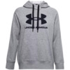 Bluza damska Under Armour Rival Fleece Logo Hoodie szara 1356318 035
