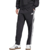 Spodnie męskie adidas Essentials 3-Stripes Stanford Open Hem czarne JC8491