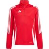 Bluza dla dzieci adidas Tiro 24 Training Top czerwona IR9361