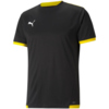 Koszulka męska Puma teamLIGA Jersey czarno-żółta 704917 26