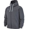 Bluza męska Nike Team Club 19 Full-Zip Fleece Hoodie szara AJ1313 071