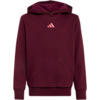 Bluza dla dzieci adidas Essentials Hoodie bordowa KT3380