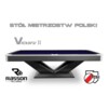 Stół bilardowy RASSON VICTORY II BLACK 8ft