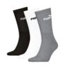 Skarpety Puma Elements Unisex Crew Sock 3 pary szare, białe, czarne 947110 09