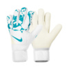 Rękawice bramkarskie Nike Match Goalkeeper biało-niebieskie HQ0257 101