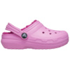 Chodaki dla dzieci Crocs Lined Clog różowe 207009 6SW