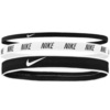 Opaski Nike Mixed Width Headbands 3szt czarno-białe N0002548930OS