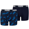 Bokserki dla dzieci Puma Basic Boxer 2P granatowe, czarne 935526 02