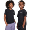 Koszulka dla dzieci Nike Sportswear czarna FZ5177 010
