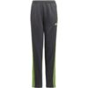 Spodnie dla dzieci adidas Train Essentials Aeroready czarno-zielone HZ0087