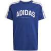 Koszulka dla dzieci adidas Codes Collegiate Graphic Tee granatowa JL6138