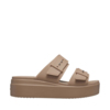 Klapki damskie Crocs Brooklyn Low beżowe 207431 2Q9