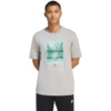 Koszulka męska adidas Outdoor Kayaking Graphic szara KG5408