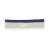 Opaska na głowę Nike Swoosh Classic szaro-fioletowo-biała N1012407043