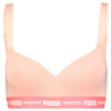 Stanik sportowy damskie Puma Paded Top 1P Hang jasny róż 907863 06