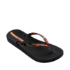 Klapki damskie Ipanema Anat Connect czarno-brązowe 83648-AR100
