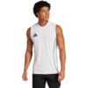 Koszulka męska adidas Tiro 25 Competition Sleeveless Jersey biała JJ1522