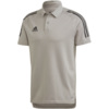 Koszulka męska adidas Condivo 20 Polo szaro-czarna ED9247