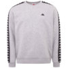 Bluza męska Kappa Ildan szara 309004 15-4101M