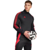 Bluza męska adidas Tiro 24 Training Top czarno-czerwona JN4565