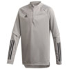 Bluza dla dzieci adidas Condivo 20 Training Top Youth szara FS7122