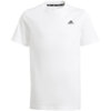 Koszulka dla dzieci adidas Essentials Small Logo Cotton Tee biała IB4093