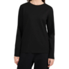 Koszulka damska 4F longsleeve F639 głęboka czerń 4FWMM00TLONF639 20S